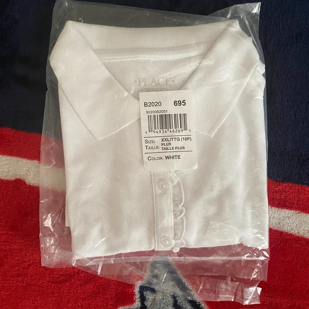 White uniform shirt